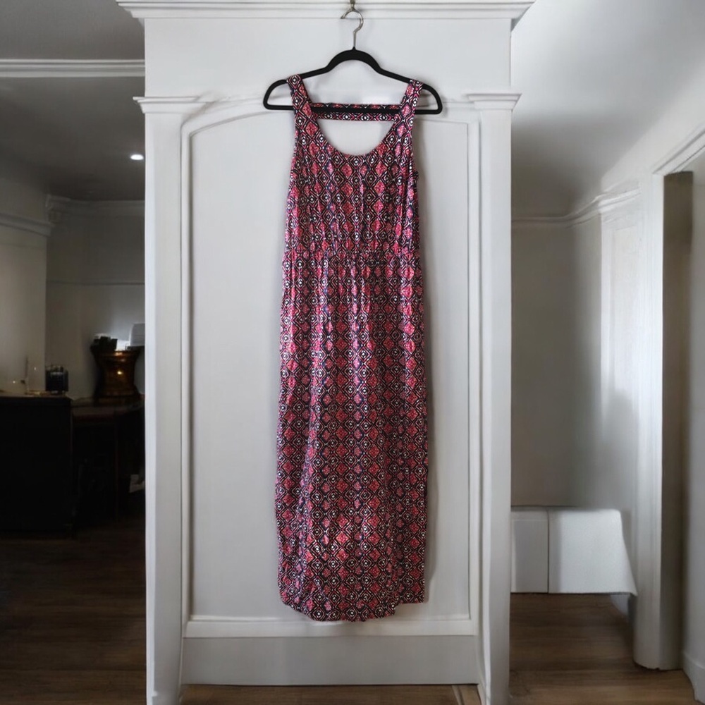 Reitmans Colourful Geometric Pattern Maxi Dress